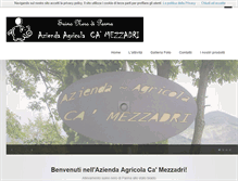 Tablet Screenshot of camezzadri.com